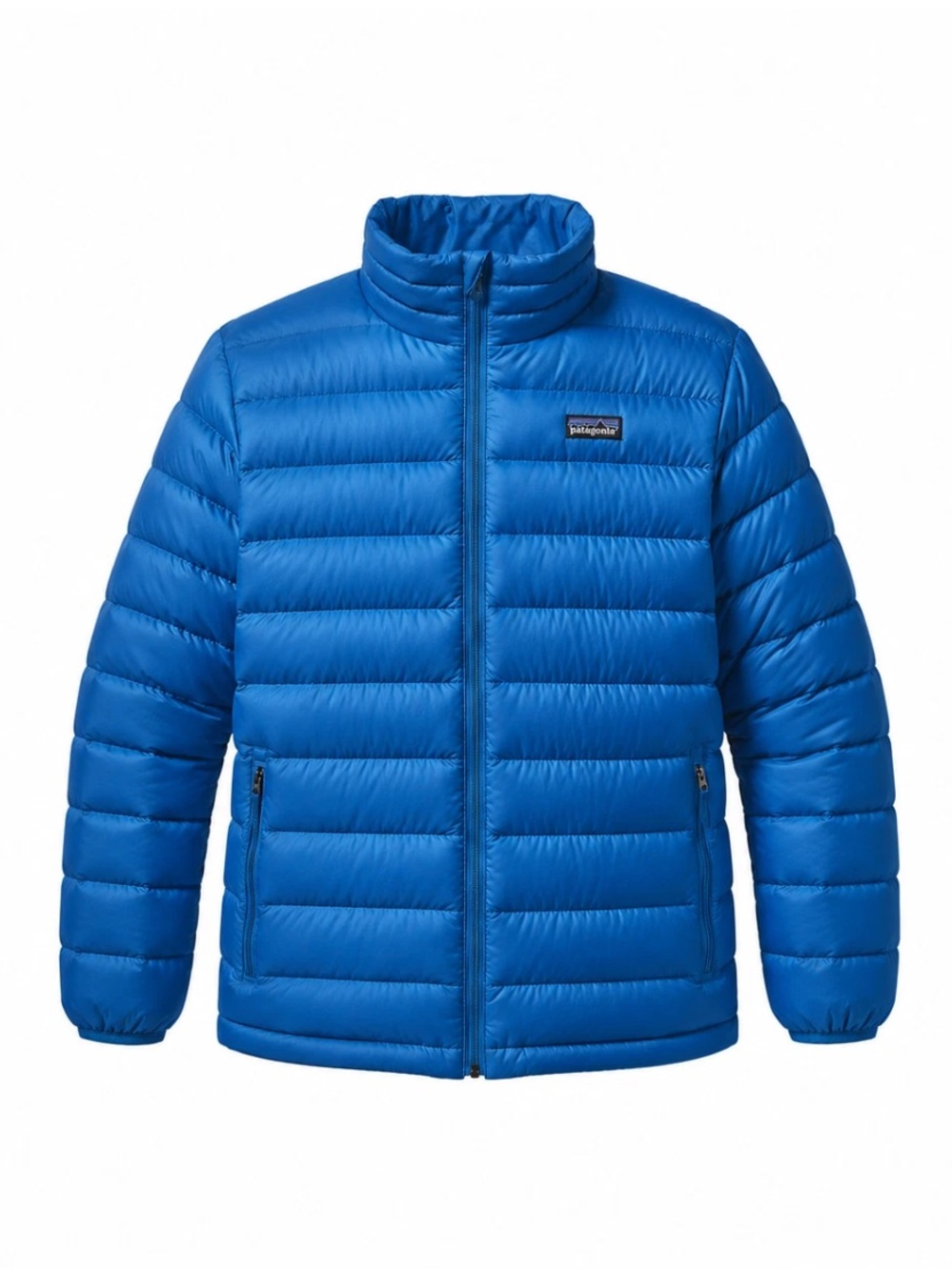 Patagonia Boys' Down Sweater Puffer Jacket 68245  Blue - Size M /10